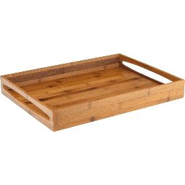 Artikelbild für LEOPOLD VIENNA Serviertablett Bambus, dunkel
