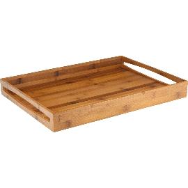 Artikelbild für LEOPOLD VIENNA Serviertablett Bambus, dunkel