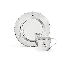 Artikelbild für ZILVERSTAD »Miffy« Kindergeschirr 2-tlg., Edelstahl