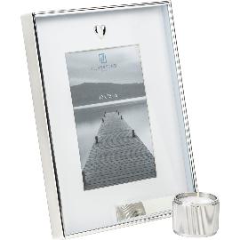 Artikelbild für ZILVERSTAD Bilderrahmen mit Teelichthalter, Höhe: 150 mm, Länge: 100 mm
