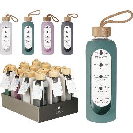 Artikelbild für Trinkflasche Glas, sortiert, Inhalt: 0,75 Liter, Höhe: 235 mm, ø: 78 mm