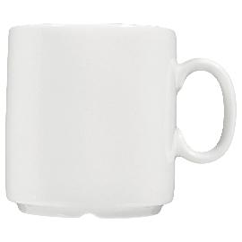Artikelbild für SELTMANN »Dick« Becher mit Henkel, Inhalt: 0,27 Liter, Höhe: 83 mm, weiß