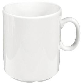Artikelbild für SELTMANN »Dick« Becher mit Henkel, Inhalt: 0,31 Liter, Höhe: 94 mm, weiß
