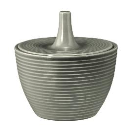 Artikelbild für SELTMANN »Beat« Zuckerdose, Inhalt: 0,27 Liter, Höhe: 99 mm, ø: 100 mm, perlgrau