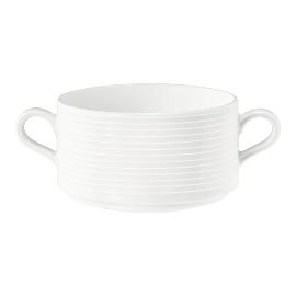 Artikelbild für SELTMANN »Blues« Suppen-Obere, Inhalt: 0,27 Liter, Höhe: 56 mm, ø: 98 mm, weiß