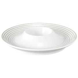 Artikelbild für SELTMANN »Blues« Eierbecher mit Ablage, Höhe: 25 mm, ø: 125 mm, perlgrau