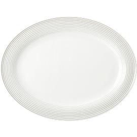 Artikelbild für SELTMANN »Blues« Platte oval, Höhe: 22 mm, Breite: 239 mm, perlgrau