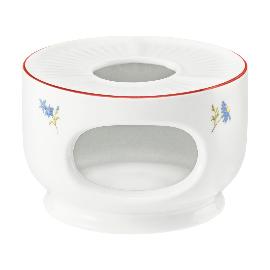 Artikelbild für SELTMANN »Community« Stövchen, Höhe: 70 mm, ø: 107 mm, rot, Streublumen, Linie