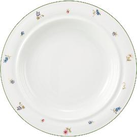 Artikelbild für SELTMANN »Community« Teller halbtief, ø: 255 mm, grün, Streublumen, Linie