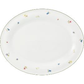 Artikelbild für SELTMANN »Community« Platte oval, Breite: 279 mm, grün, Streublumen, Linie