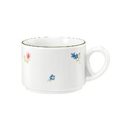 Artikelbild für SELTMANN »Community« Kaffee-Obere, Inhalt: 0,18 Liter, grün, Streublumen, Linie