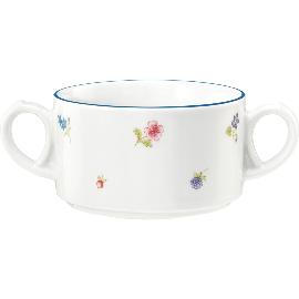 Artikelbild für SELTMANN »Community« Suppen-Obere, Inhalt: 0,30 Liter, blau, Streublumen, Linie