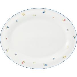 Artikelbild für SELTMANN »Community« Platte oval, Breite: 279 mm, blau, Streublumen, Linie