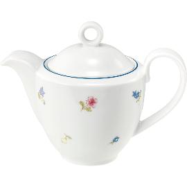 Artikelbild für SELTMANN »Community« Kaffeekanne, Inhalt: 0,38 Liter, blau, Streublumen, Linie