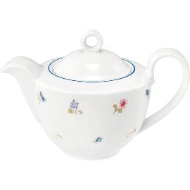 Artikelbild für SELTMANN »Community« Teekanne, Inhalt: 0,55 Liter, blau, Streublumen, Linie