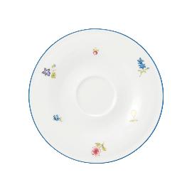 Artikelbild für SELTMANN »Community« Mokka-Untere, ø: 135 mm, blau, Streublumen, Linie