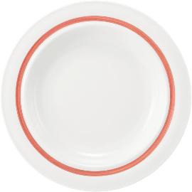 Artikelbild für SELTMANN »Community« Teller halbtief, Höhe: 33 mm, ø: 255 mm, rot, Pinselband