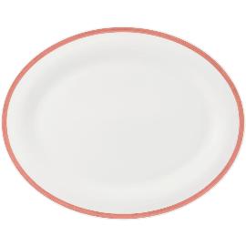 Artikelbild für SELTMANN »Community« Platte oval, Höhe: 22 mm, Breite: 279 mm, rot, Pinselband