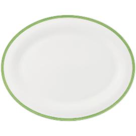 Artikelbild für SELTMANN »Community« Platte oval, Höhe: 22 mm, Breite: 279 mm, grün, Pinselband