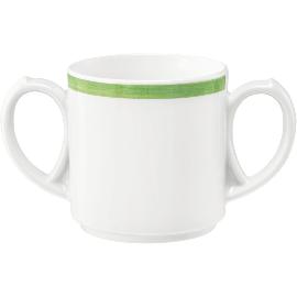 Artikelbild für SELTMANN »Community« Becher mit 2 Henkel, Inhalt: 0,28 Liter, grün, Pinselband