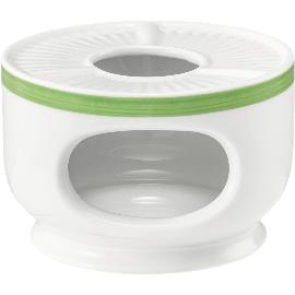 Artikelbild für SELTMANN »Community« Stövchen, Höhe: 70 mm, ø: 107 mm, grün, Pinselband