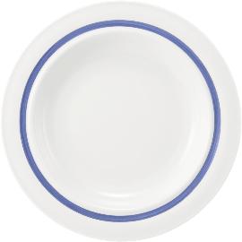 Artikelbild für SELTMANN »Community« Teller halbtief, Höhe: 33 mm, ø: 255 mm, blau, Pinselband