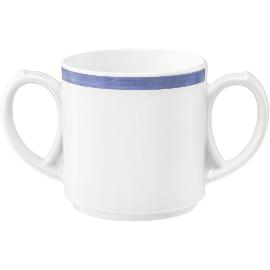 Artikelbild für SELTMANN »Community« Becher mit 2 Henkel, Inhalt: 0,28 Liter, blau, Pinselband
