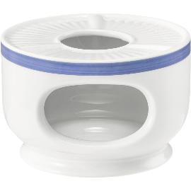 Artikelbild für SELTMANN »Community« Stövchen, Höhe: 70 mm, ø: 107 mm, blau, Pinselband