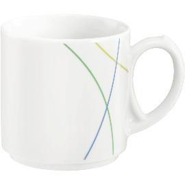 Artikelbild für SELTMANN »Community« Becher mit Henkel, Inhalt: 0,28 Liter, grün, Linie