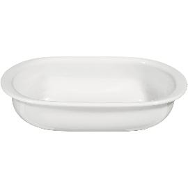 Artikelbild für SELTMANN »Compact« Auflaufform oval, Höhe: 46 mm, Breite: 145 mm, weiß, Linie