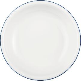 Artikelbild für SELTMANN »Compact« Teller tief, Inhalt: 0,60 Liter, ø: 200 mm, Blaurand