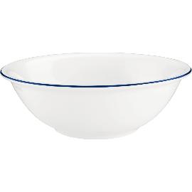 Artikelbild für SELTMANN »Compact« Schale, Inhalt: 0,50 Liter, Höhe: 64 mm, ø: 200 mm, Blaurand