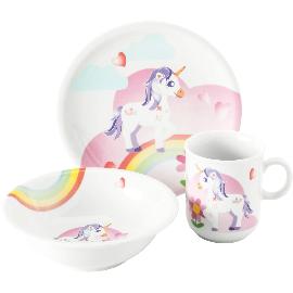 Artikelbild für SELTMANN »Compact« Kinder-Set 3-tlg., Mein kleines Einhorn