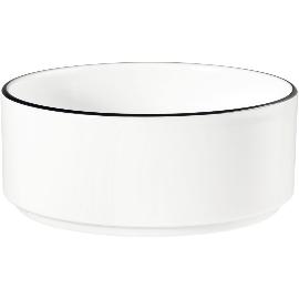 Artikelbild für SELTMANN »Good Mood« Schale, Inhalt: 0,38 Liter, Höhe: 50 mm, weiß, Black Line