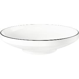 Artikelbild für SELTMANN »Good Mood« Teller tief coup, ø: 260 mm, weiß, Black Line