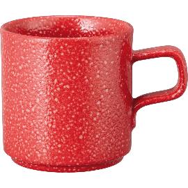 Artikelbild für SELTMANN »Good Mood« Becher mit Henkel, Inhalt: 0,28 Liter, Höhe: 82 mm, rot