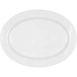 Artikelbild für SELTMANN »Mandarin« Platte oval, Höhe: 18 mm, Breite: 232 mm, weiß