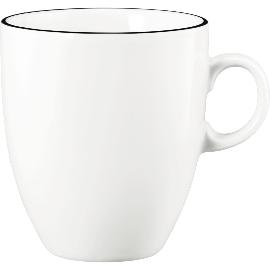 Artikelbild für SELTMANN »Modern Life« Becher mit Henkel, Inhalt: 0,40 Liter, weiß, Black Line