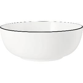 Artikelbild für SELTMANN »Modern Life« Schale oval, Inhalt: 1,72 Liter, weiß, Black Line