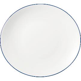 Artikelbild für SELTMANN »Modern Life« Teller flach oval, Breite: 277 mm, weiß, Blue Line