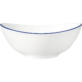 Artikelbild für SELTMANN »Modern Life« Schale oval, Höhe: 63 mm, Breite: 135 mm, weiß, Blue Line