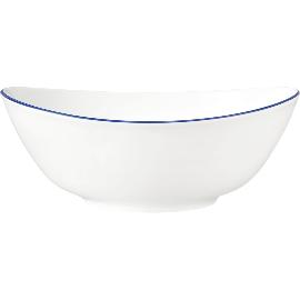 Artikelbild für SELTMANN »Modern Life« Schale oval, Höhe: 110 mm, weiß, Blue Line