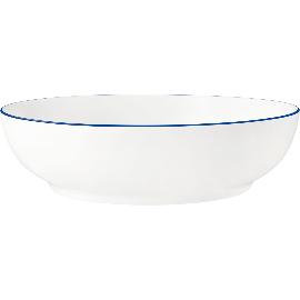 Artikelbild für SELTMANN »Modern Life« Schale oval, Inhalt: 2,35 Liter, weiß, Blue Line