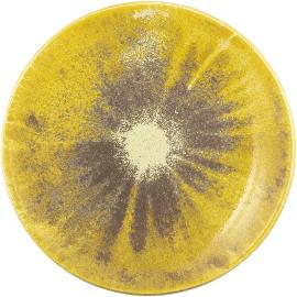 Artikelbild für SELTMANN »Modern Life« Teller flach rund, Höhe: 17 mm, ø: 158 mm, kurkuma, Batik