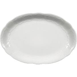 Artikelbild für SELTMANN »Salzburg« Platte oval, Höhe: 33 mm, Breite: 240 mm, weiß