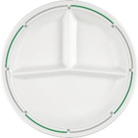 Artikelbild für SELTMANN »Vitalis« Platte rund, dreigeteilt, Höhe: 30 mm, ø: 255 mm, grün-grau