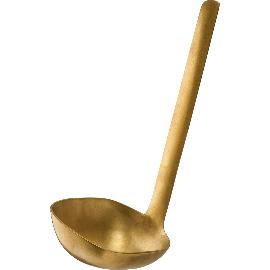 Artikelbild für APS »Bulq« Schöpflöffel NC, Inhalt: 0,12 Liter, vintage-look, gold