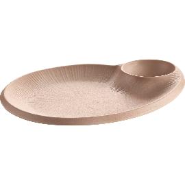 Artikelbild für APS »Nero« Teller, Inhalt: 0,04 Liter, Länge: 240 mm, Breite: 200 mm, sand