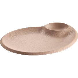 Artikelbild für APS »Nero« Teller, Inhalt: 0,06 Liter, Länge: 300 mm, Breite: 250 mm, sand