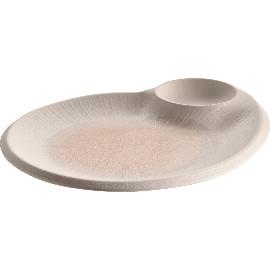 Artikelbild für APS »Blush« Teller, Inhalt: 0,04 Liter, Länge: 240 mm, weiß/beige